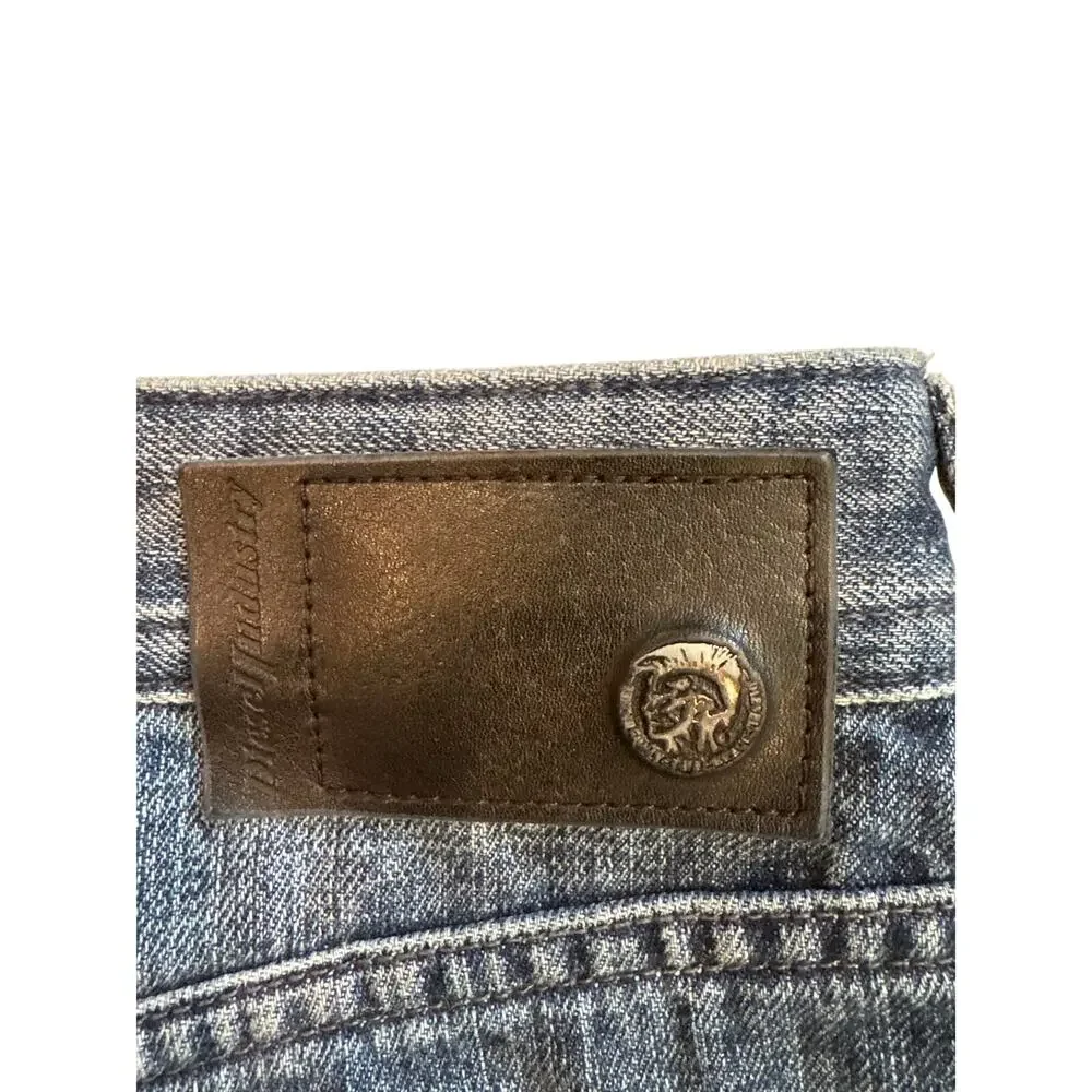 Diesel Buster Jeans Mens 38x32 Blue Slim Tapered Button Fly 100% Cotton USA Made